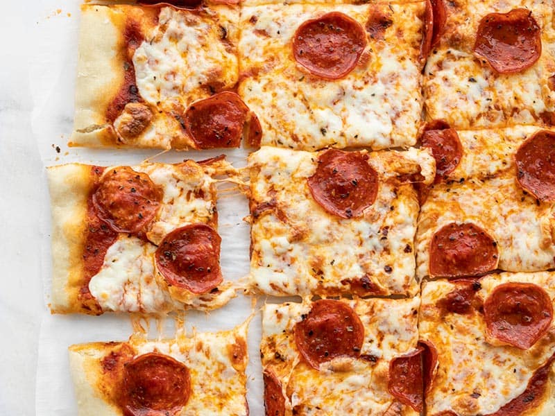 noyeast pizza dough