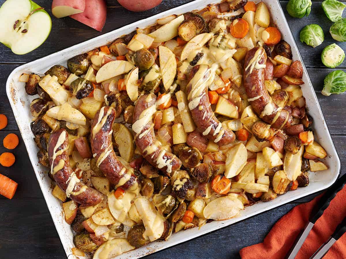 oktoberfest sheet pan