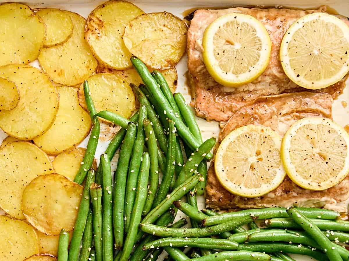 one pan salmon