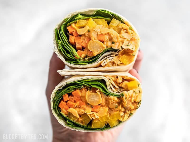 sriracha chickpea salad