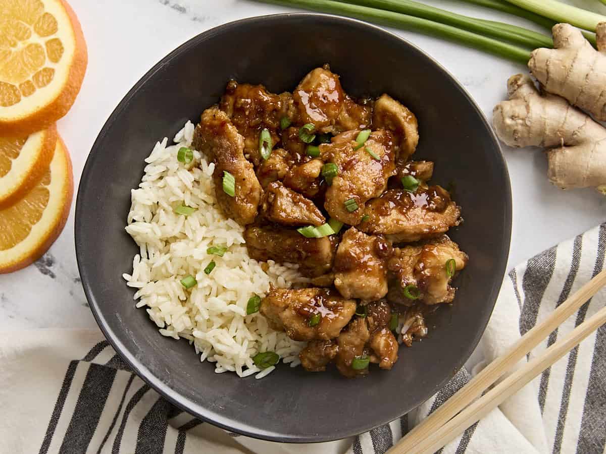 easy orange chicken