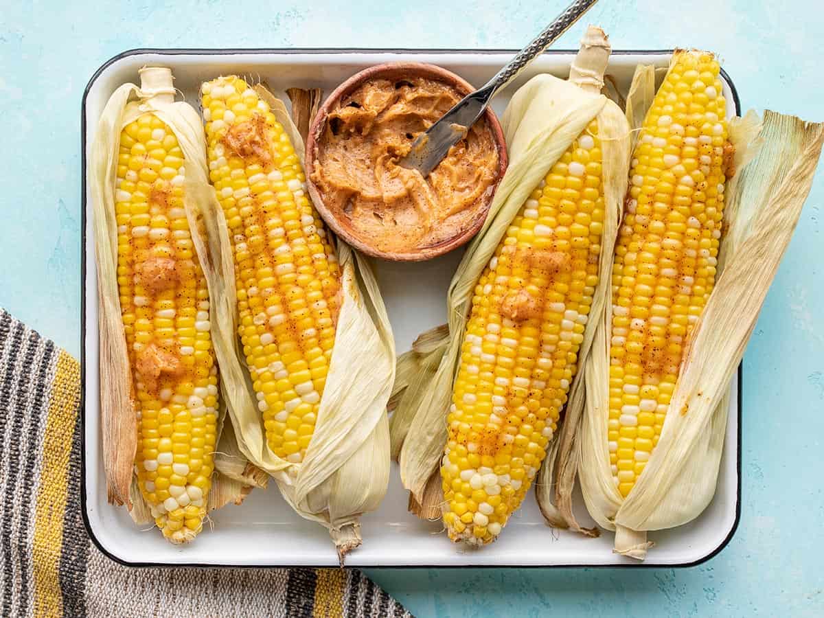 oven roasted corn