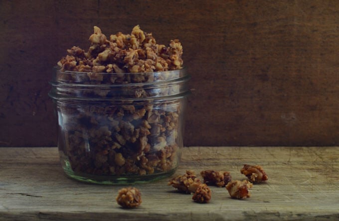 paleo mulberry granola