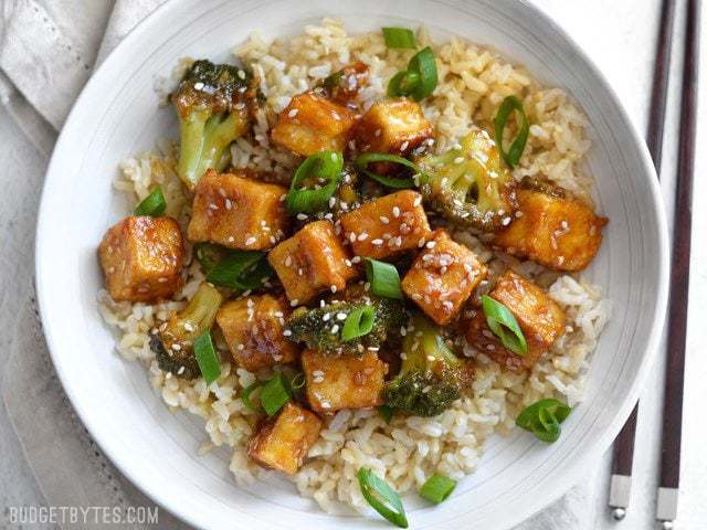 pan fried sesame