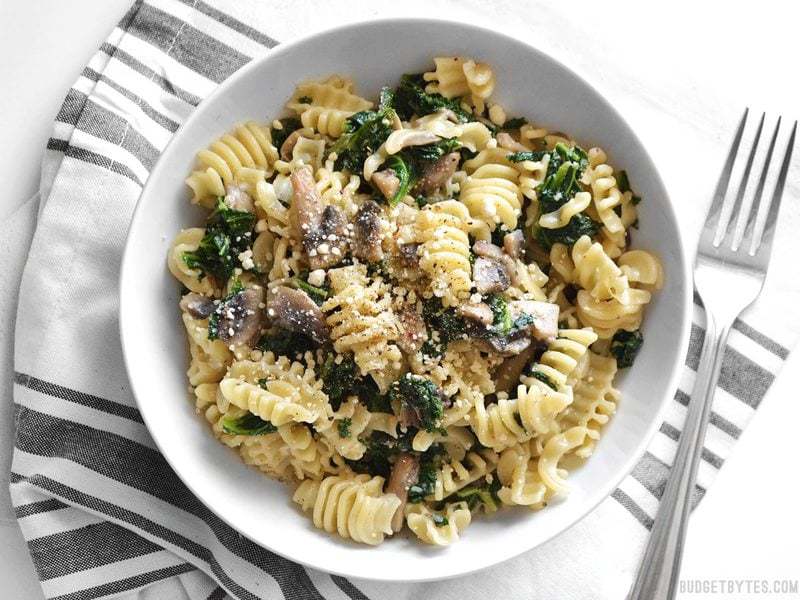 parmesan pepper kale