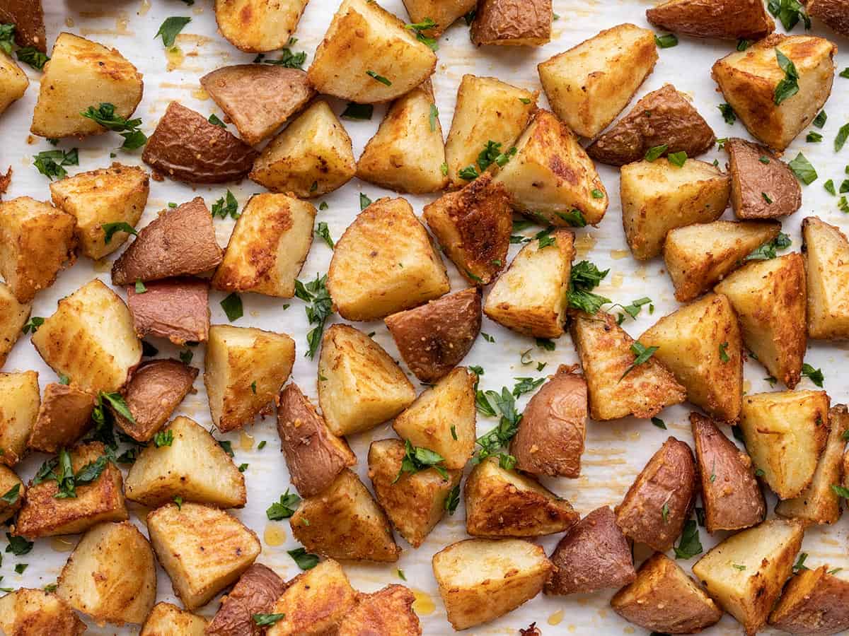 parmesan roasted potatoes