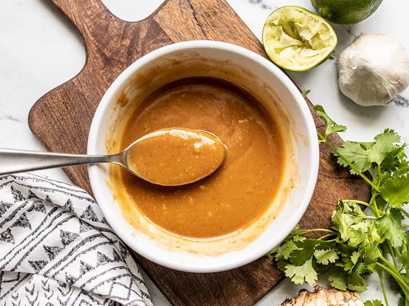 peanut lime dressing