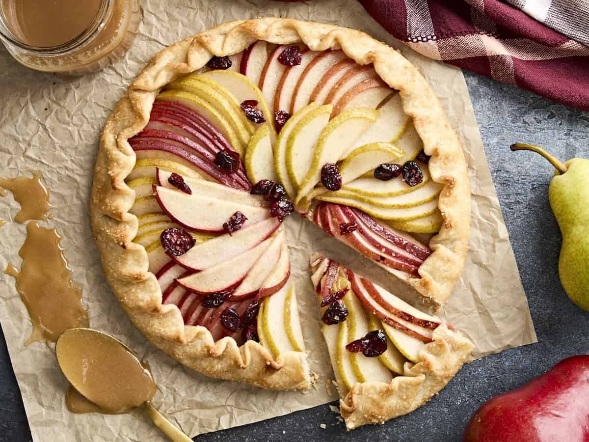 pear galette