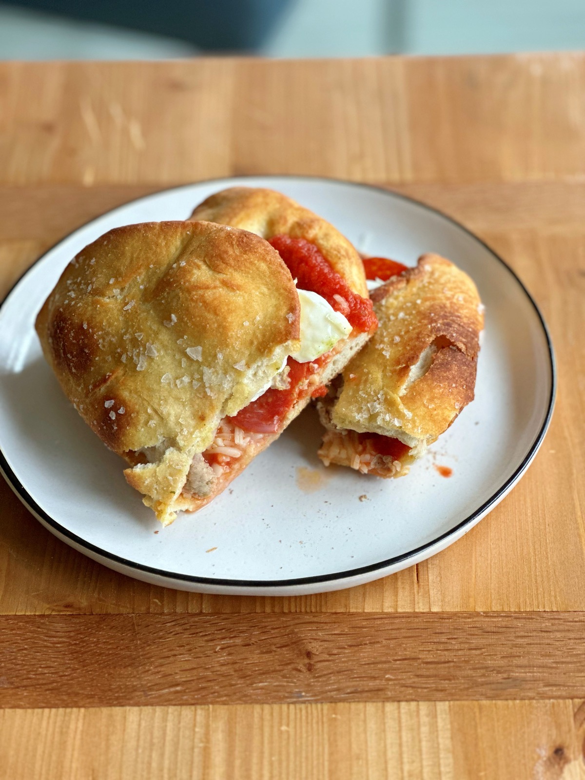 pizza sandwiches