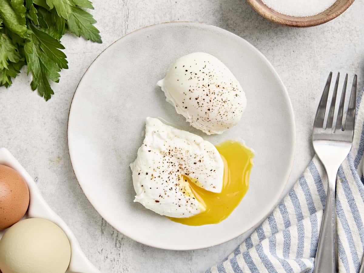 poached eggs