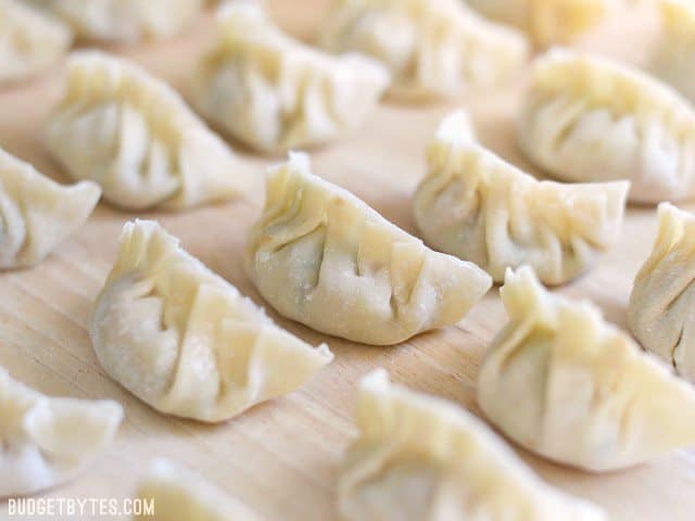 pork gyoza