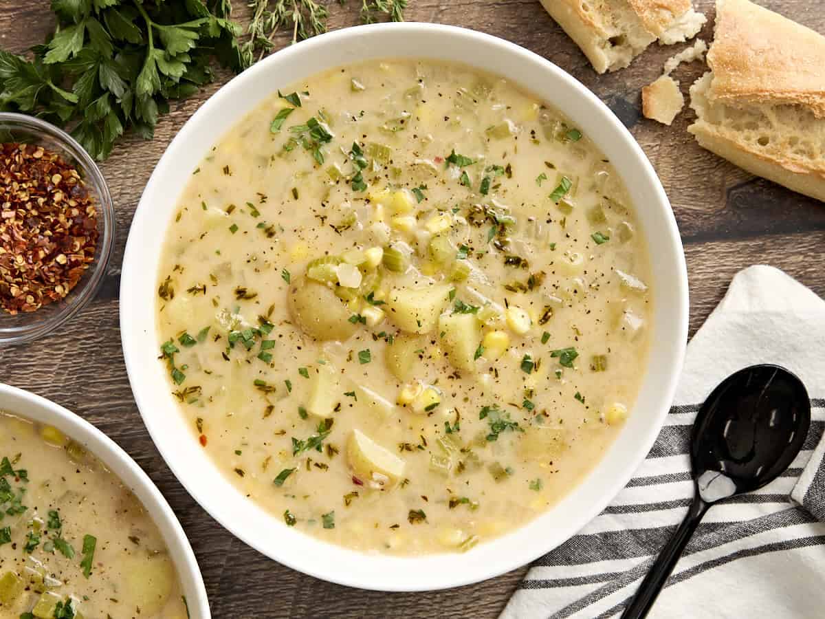 potato corn chowder