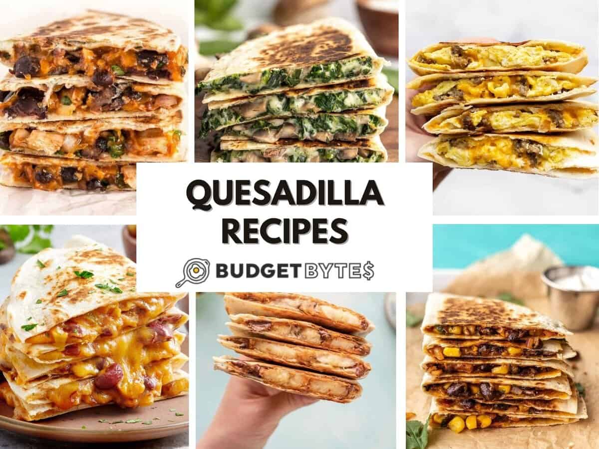 quesadilla recipes