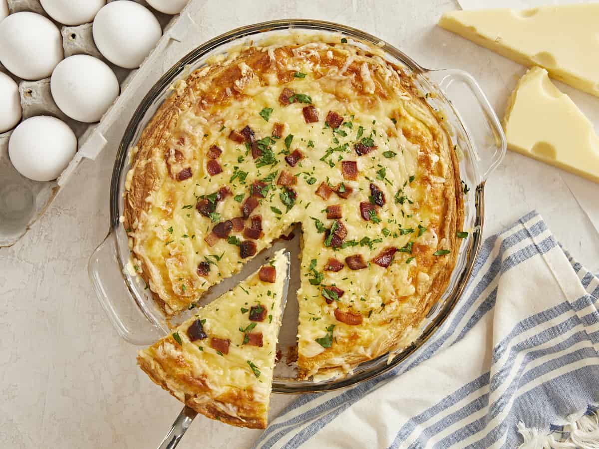 easy quiche lorraine