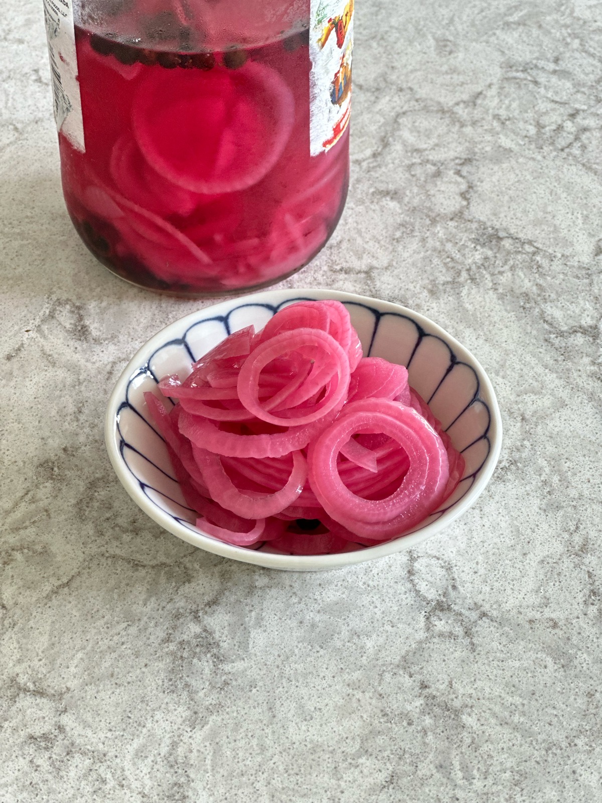 quick pickled red