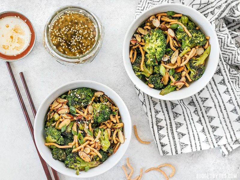 roasted broccoli salad
