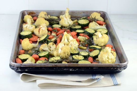 roasted cauliflower carrots