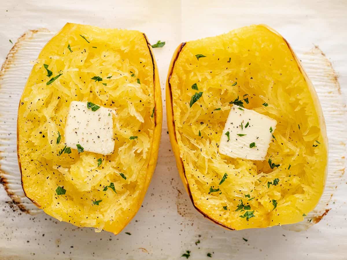 roasted spaghetti squash