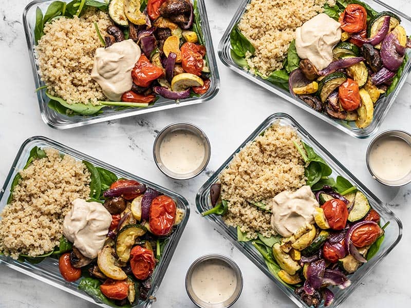 roasted vegetable salad