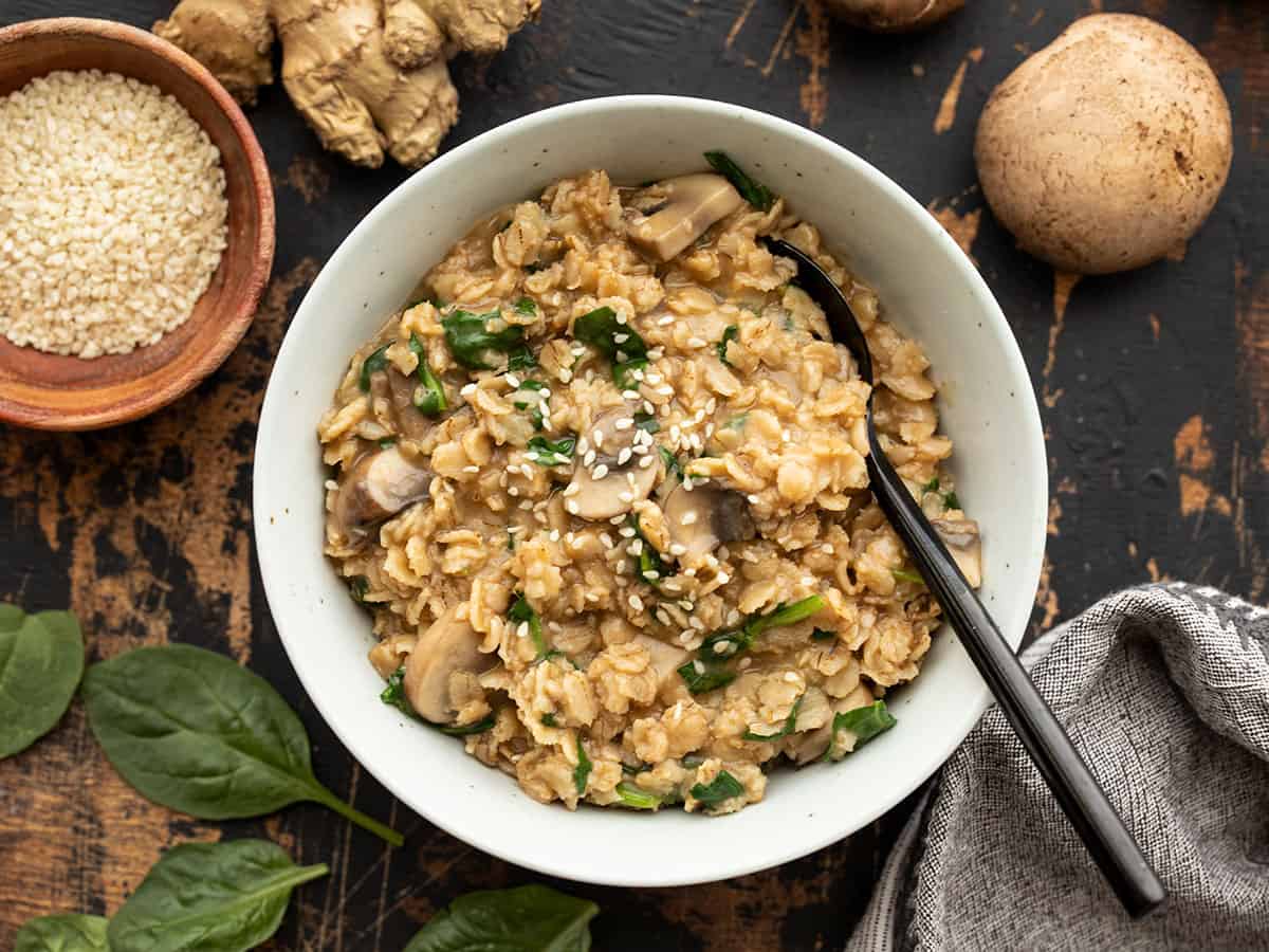 savory oatmeal
