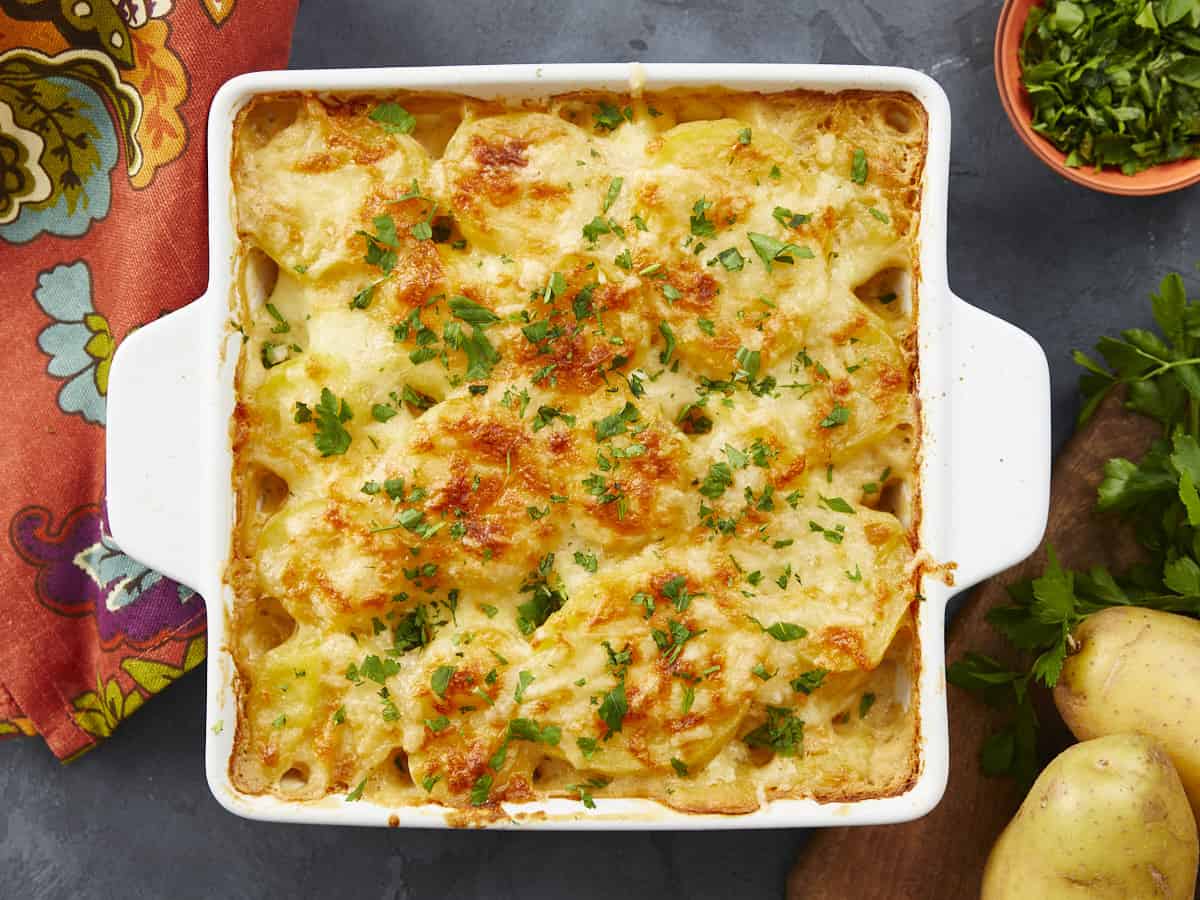 scalloped potatoes