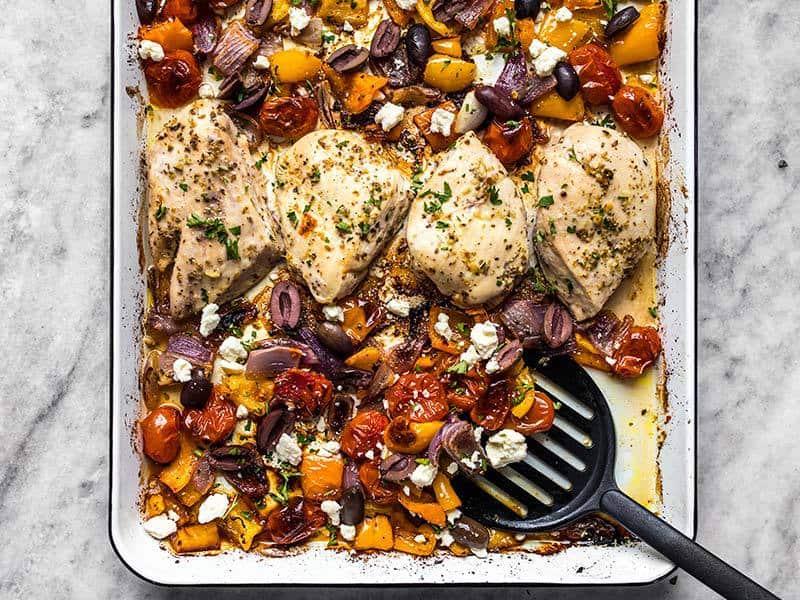 sheet pan greek
