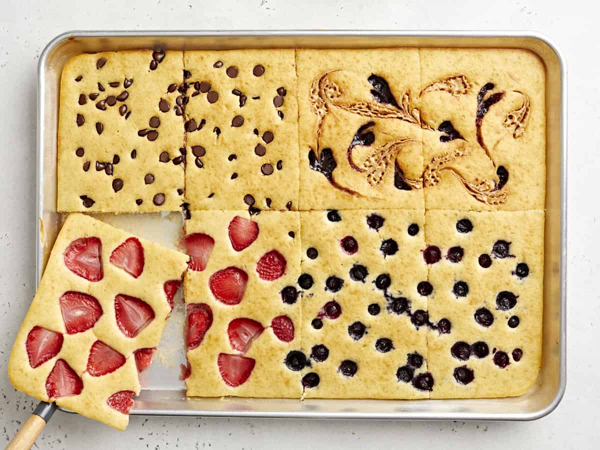 sheet pan pancakes