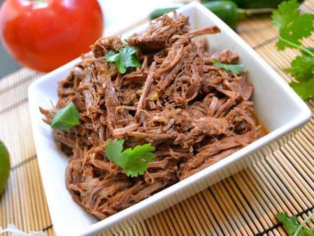 shredded taco beef