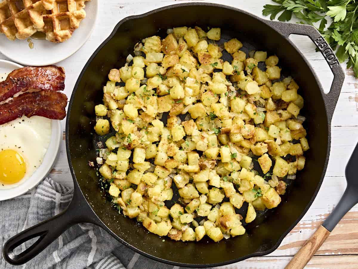 skillet breakfast potatoes