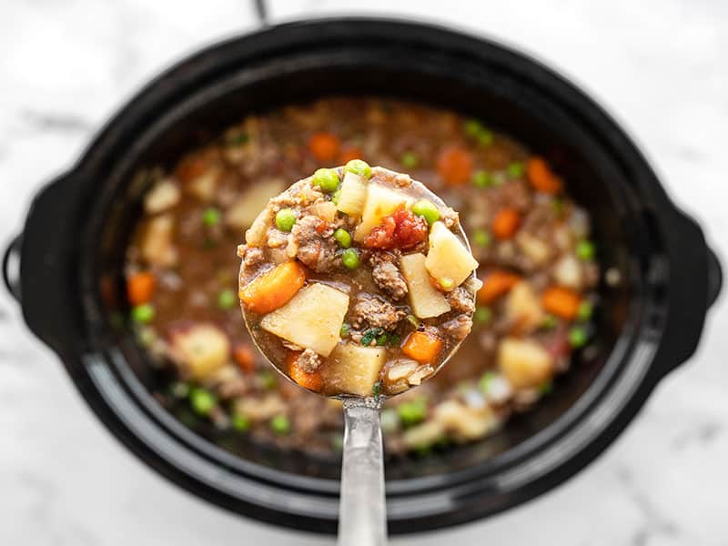 slow cooker hamburger