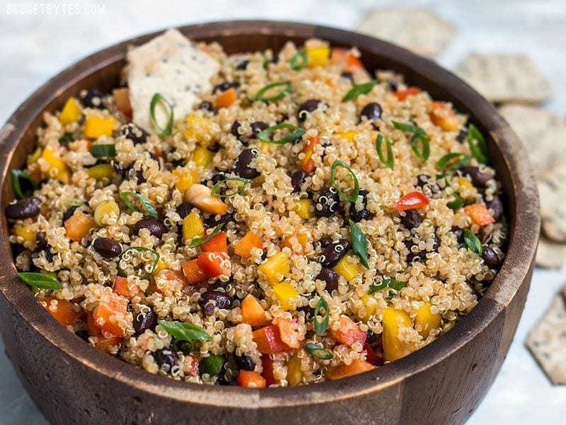 smoky quinoa black