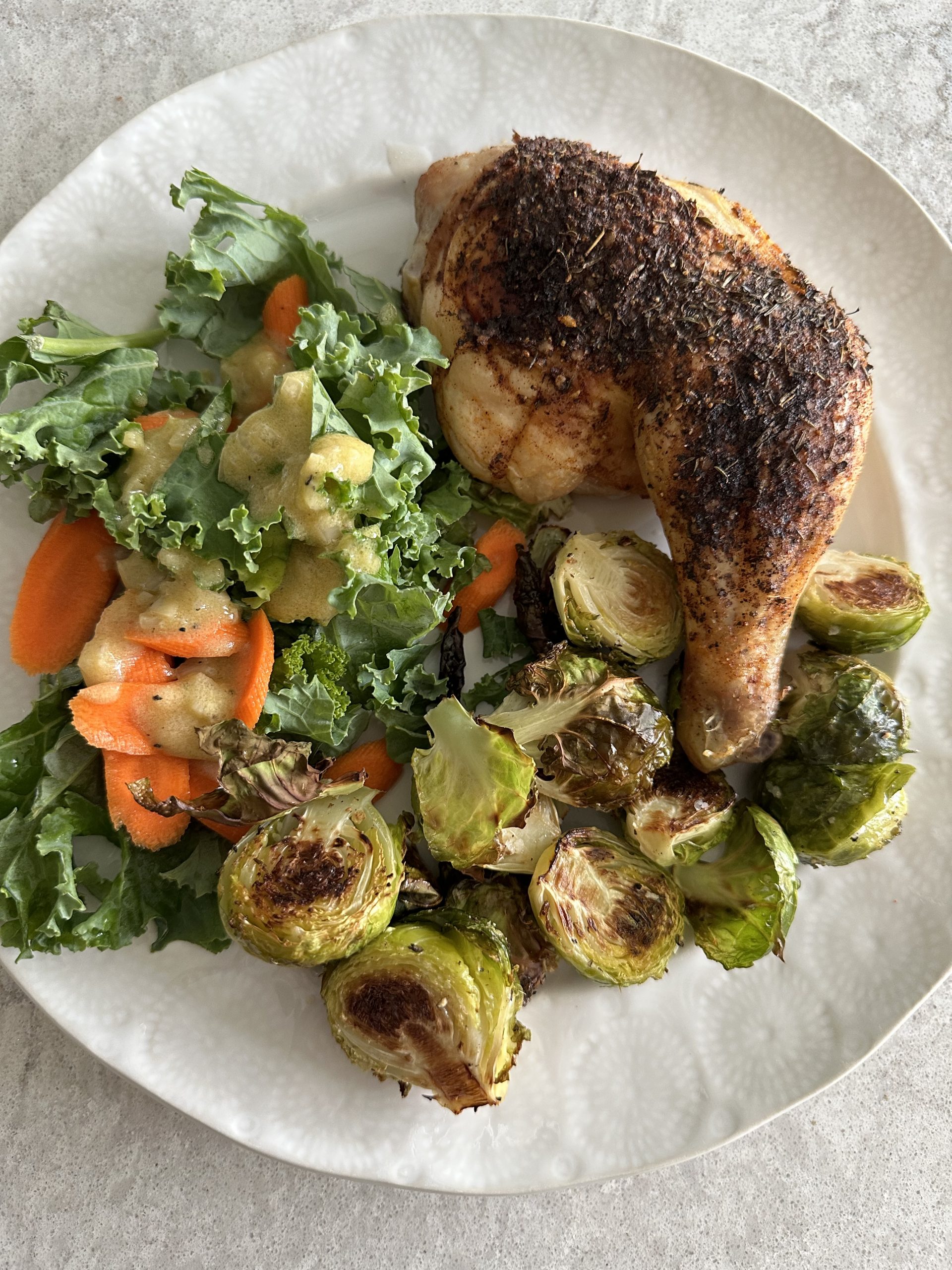 spatchcocked roast chicken