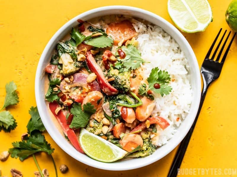 spicy coconut vegetable