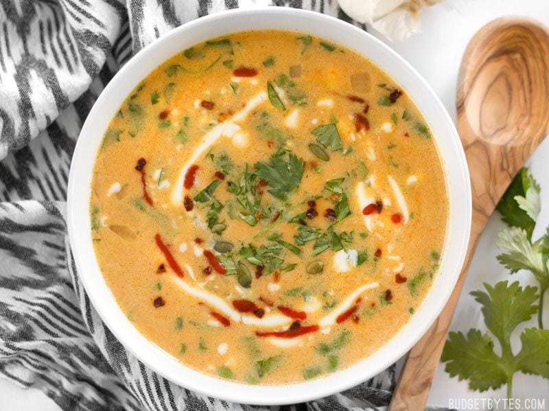 spicy coconut pumpkin