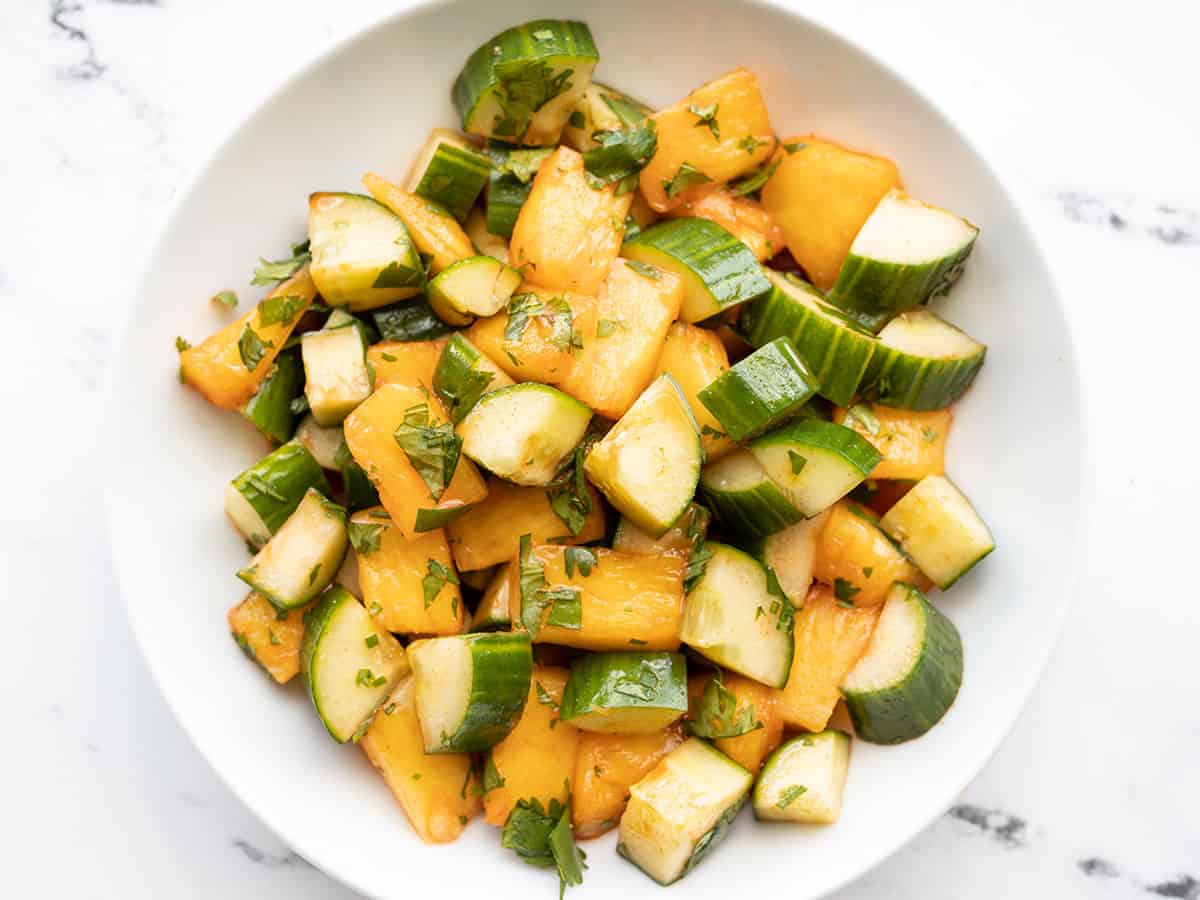 spicy pineapple cucumber