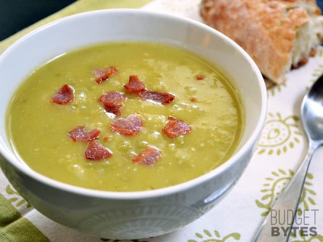 split pea bacon