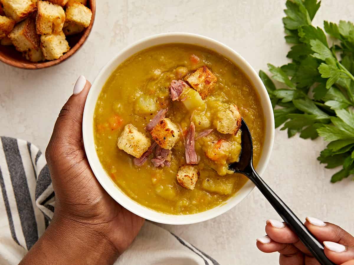 split pea soup