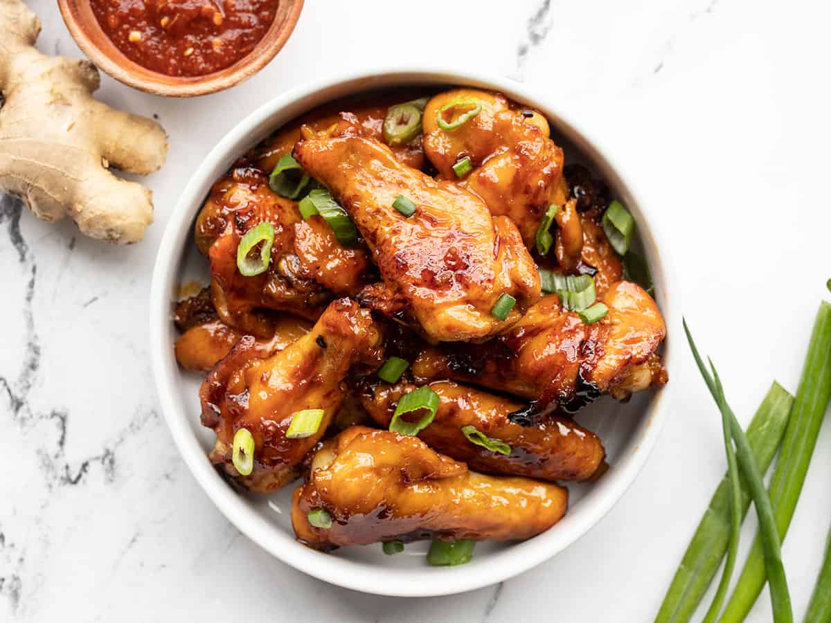 sticky ginger chicken