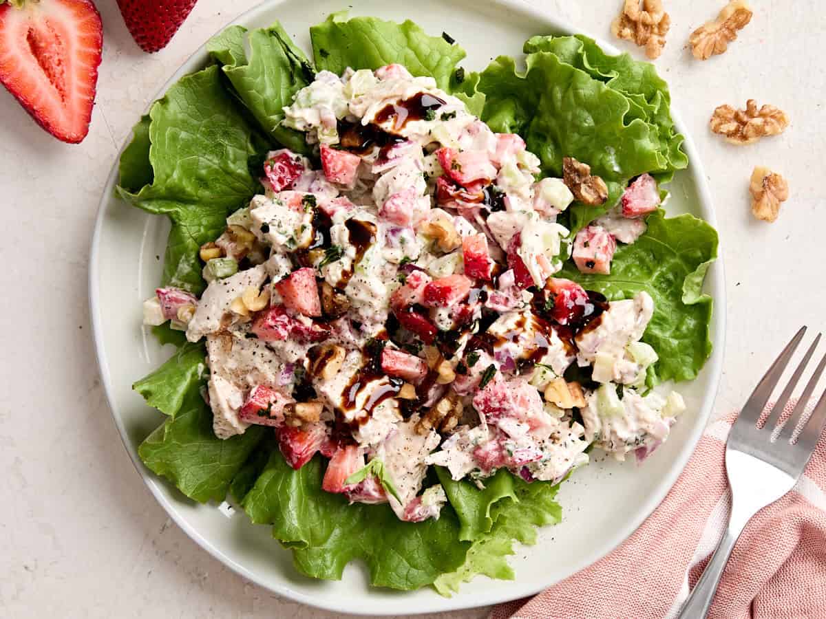 strawberry chicken salad