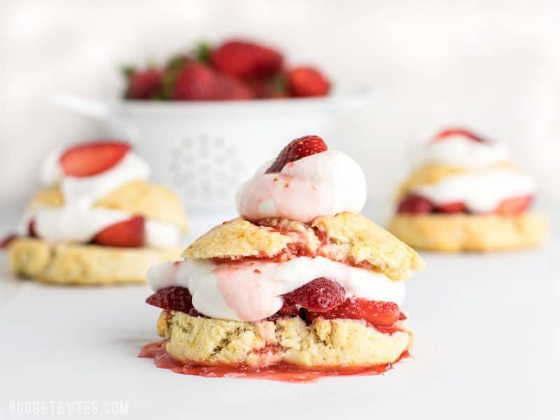 strawberry shortcake homemade
