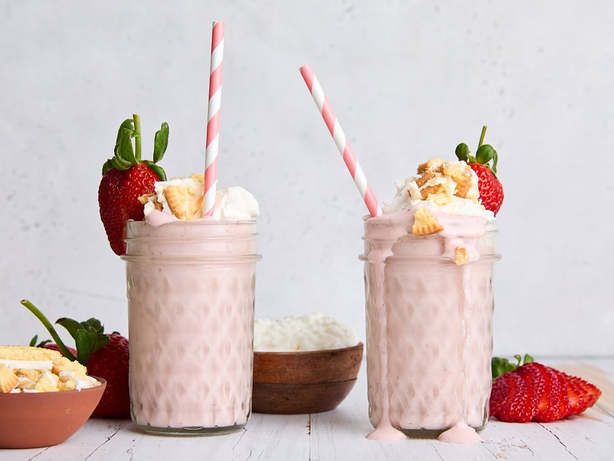strawberry cheesecake smoothie
