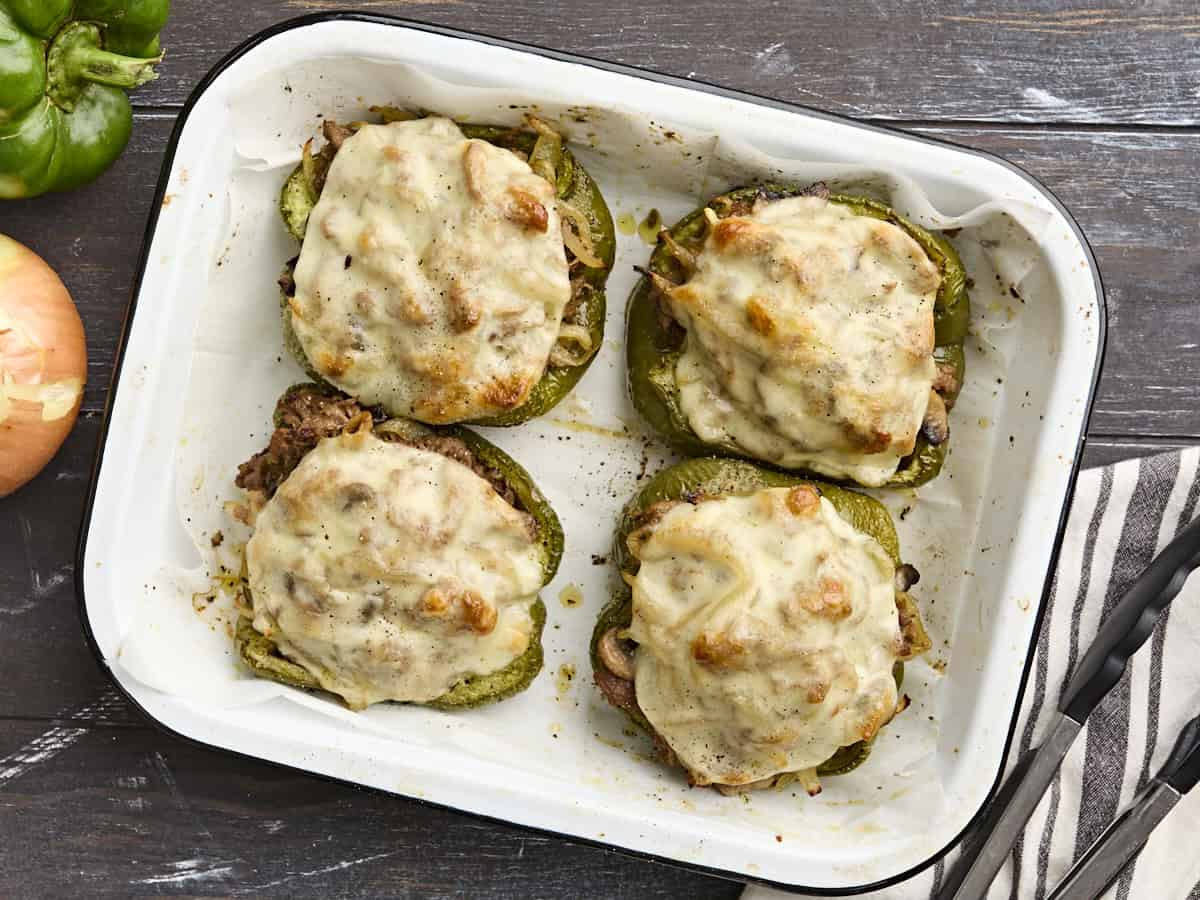 philly cheesesteak stuffed