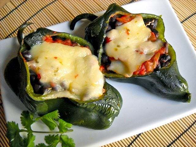 stuffed poblano peppers