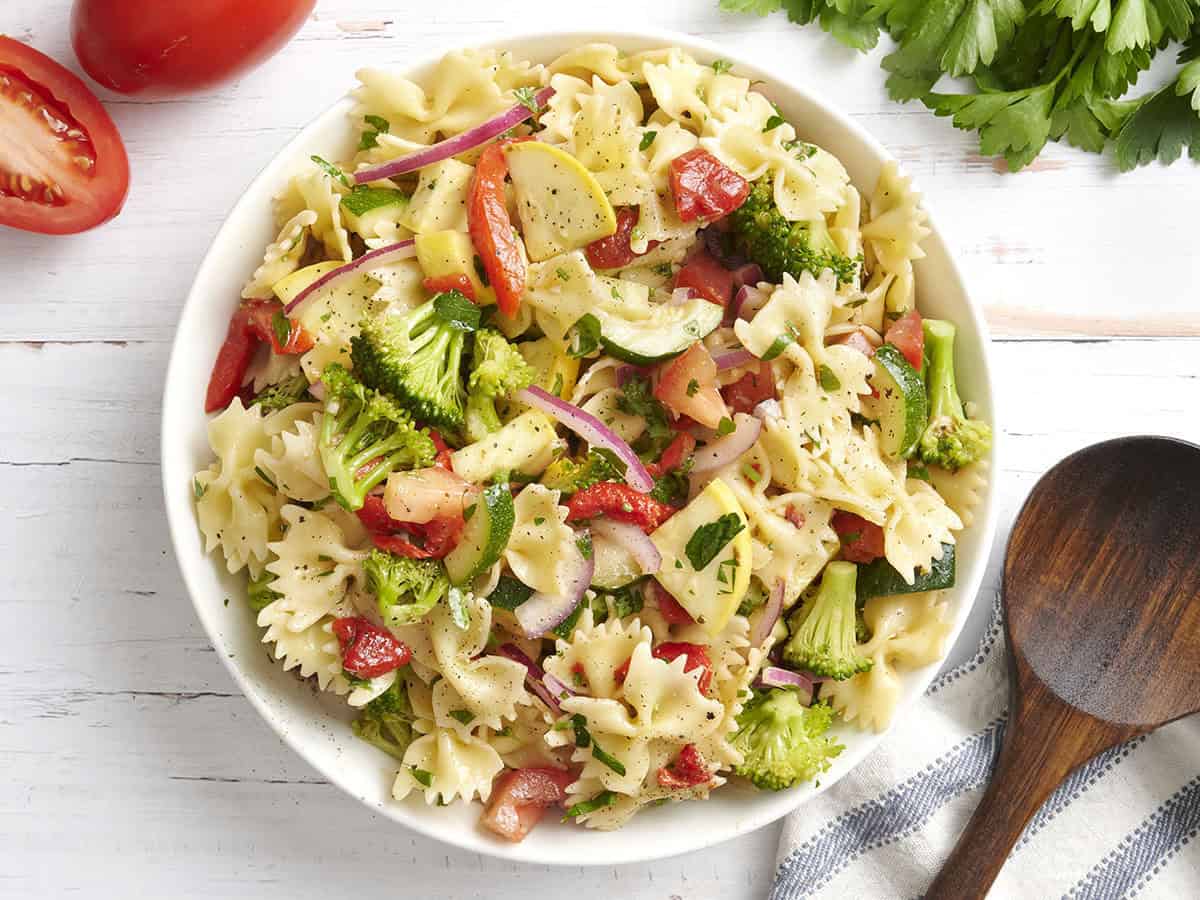 summer vegetable pasta