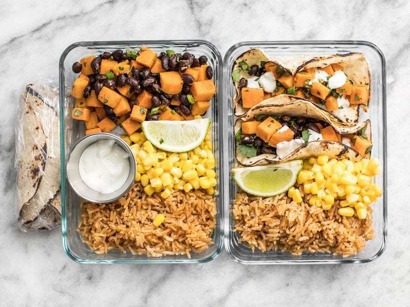 sweet potato taco