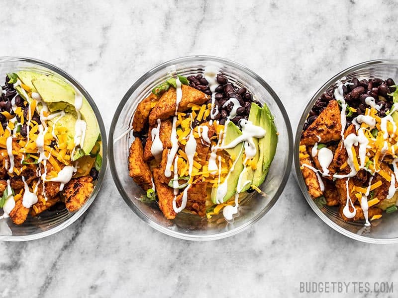 sweet spicy tempeh