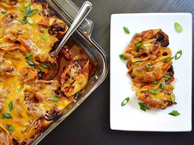 taco stuffed shells