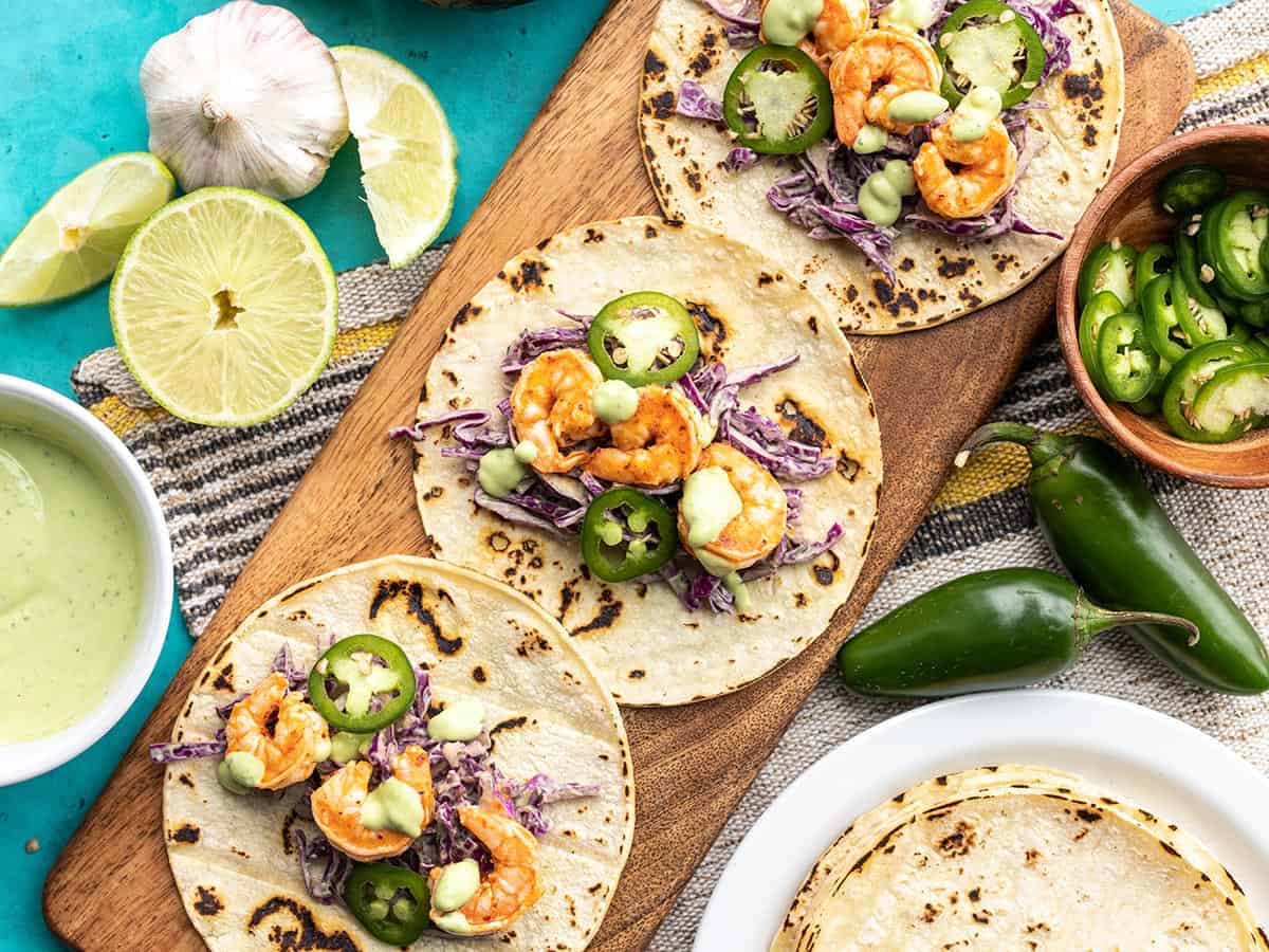 tajn shrimp tacos