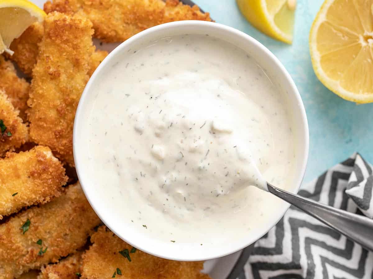 homemade tartar sauce