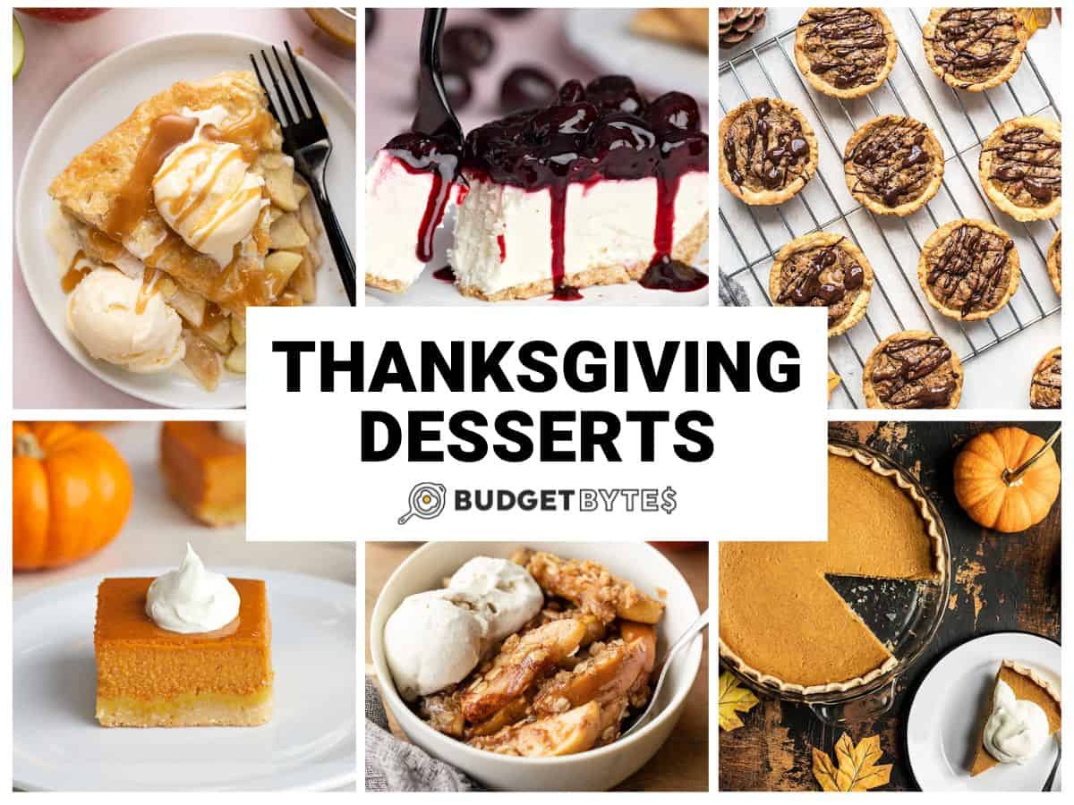 thanksgiving desserts